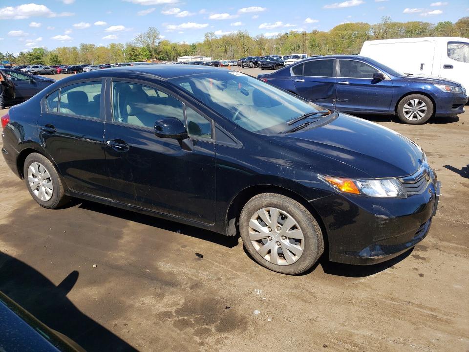 2012 Honda Civic მანქანა იყიდება აუქციონზე, vin: 19XFB2F54CE359365, აუქციონის ნომერი: 52081056