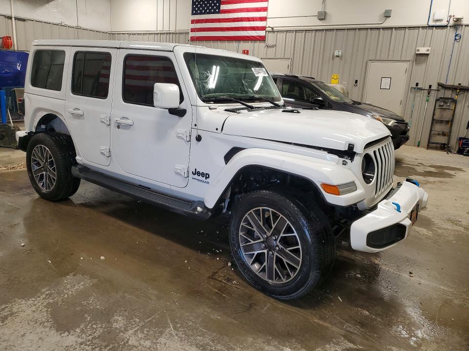 53441256 :رقم المزاد ، 1C4JJXP61NW137294 vin ، 2022 Jeep Wrangler Unlimited مزاد بيع