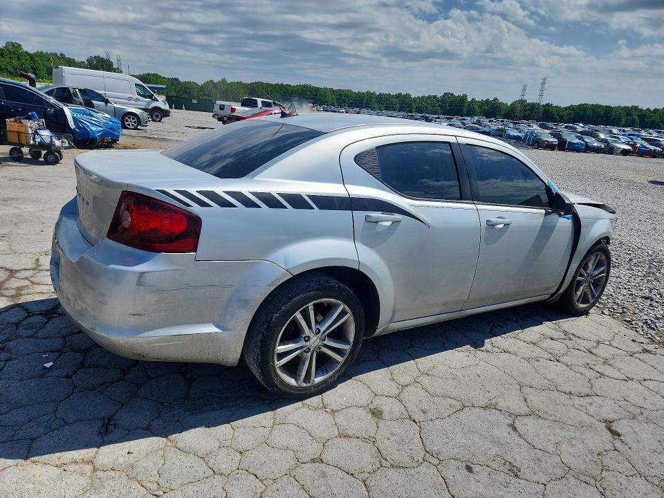 53526996 :رقم المزاد ، 1C3CDZAB0CN174636 vin ، 2012 Dodge Avenger مزاد بيع