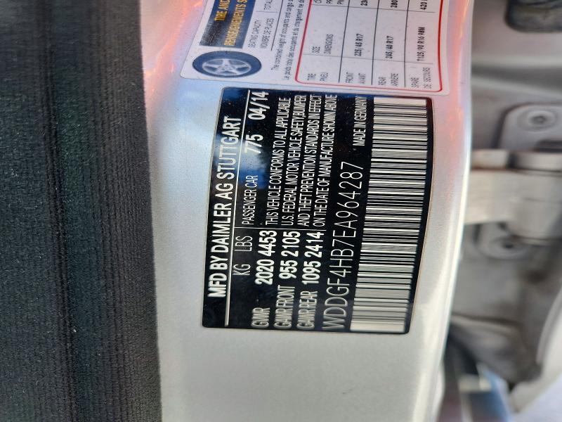 Aukcja sprzedaży 2014 Mercedes-benz C, vin: WDDGF4HB7EA964287, numer aukcji: 54198656