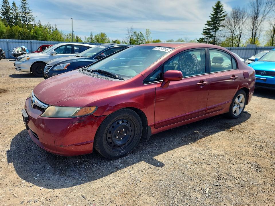 2007 Honda Civic მანქანა იყიდება აუქციონზე, vin: 2HGFA16827H040789, აუქციონის ნომერი: 51847616