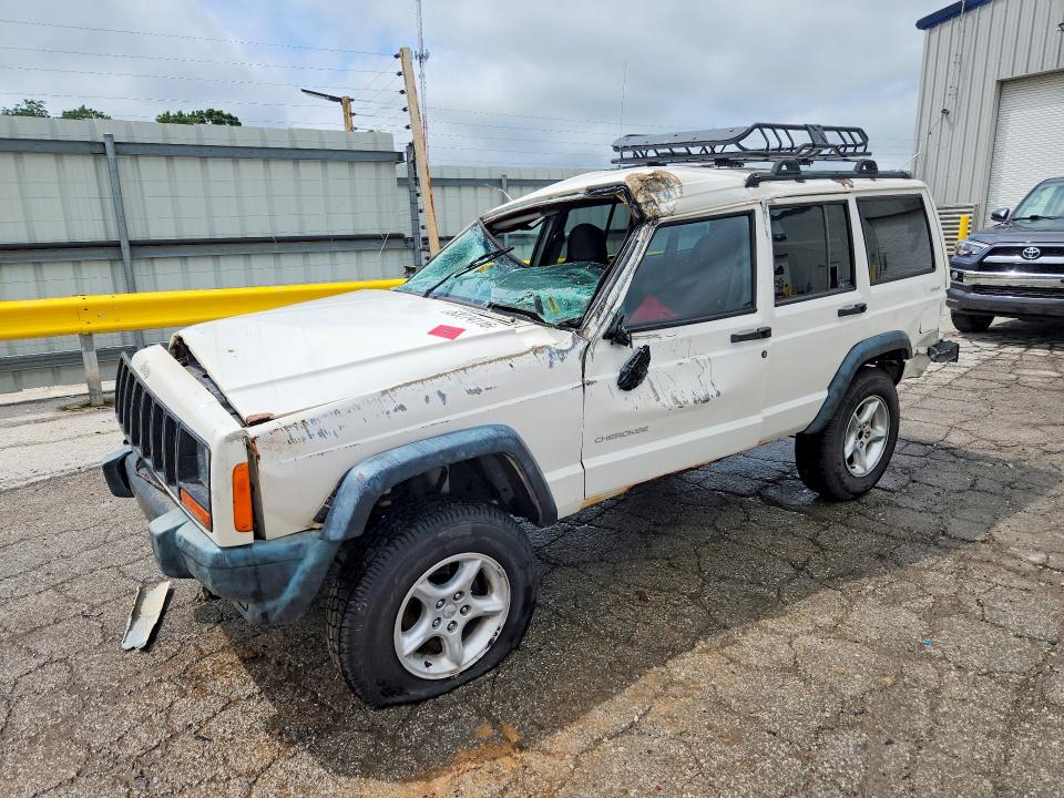 53774116 :رقم المزاد ، 1J4FF28S5YL257671 vin ، 2000 Jeep Cherokee مزاد بيع