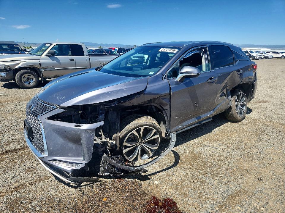 54726816 :رقم المزاد ، 2T2HZMDA1NC343931 vin ، 2022 Lexus Rx مزاد بيع
