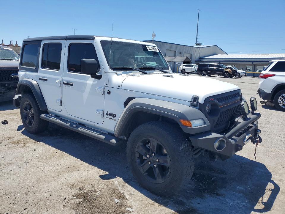 Продажа на аукционе авто 2020 Jeep Wrangler Unlimited, vin: 1C4HJXDM6LW350076, номер лота: 52574896