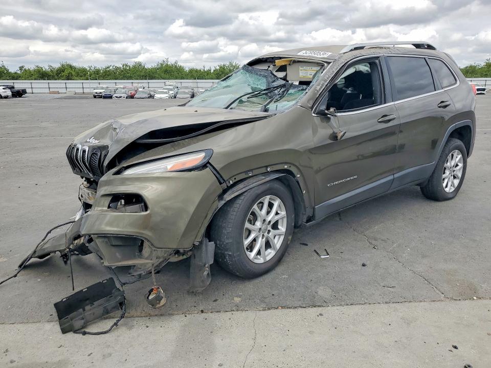2015 Jeep Cherokee მანქანა იყიდება აუქციონზე, vin: 1C4PJMCB7FW663944, აუქციონის ნომერი: 52950536