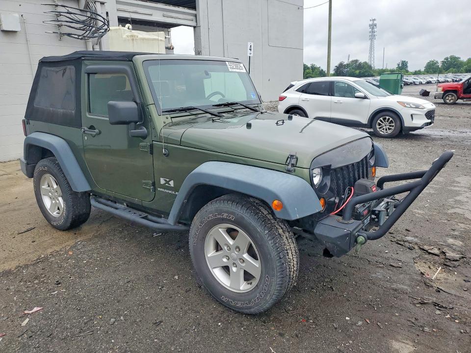55238826 :رقم المزاد ، 1J8FA24108L523317 vin ، 2008 Jeep Wrangler مزاد بيع