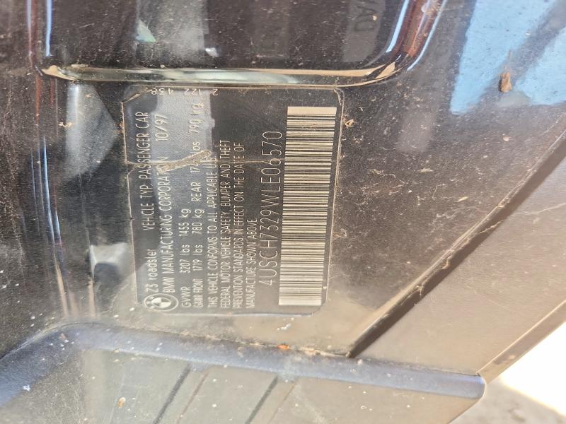 Продажа на аукционе авто 1998 Bmw Z3, vin: 4USCH7329WLE06570, номер лота: 53746566