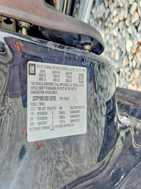 Продажа на аукционе авто 2011 Gmc Sierra C15, vin: 3GTP1VE01BG138789, номер лота: 54746196