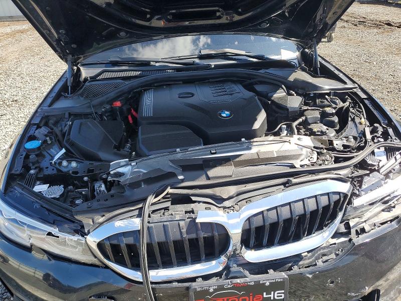 2022 Bmw 330xi მანქანა იყიდება აუქციონზე, vin: 3MW5R7J04N8C60804, აუქციონის ნომერი: 52070216