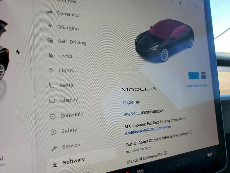 Продажа на аукционе авто 2023 Tesla Model 3, vin: 5YJ3E1EA2PF460245, номер лота: 53736296