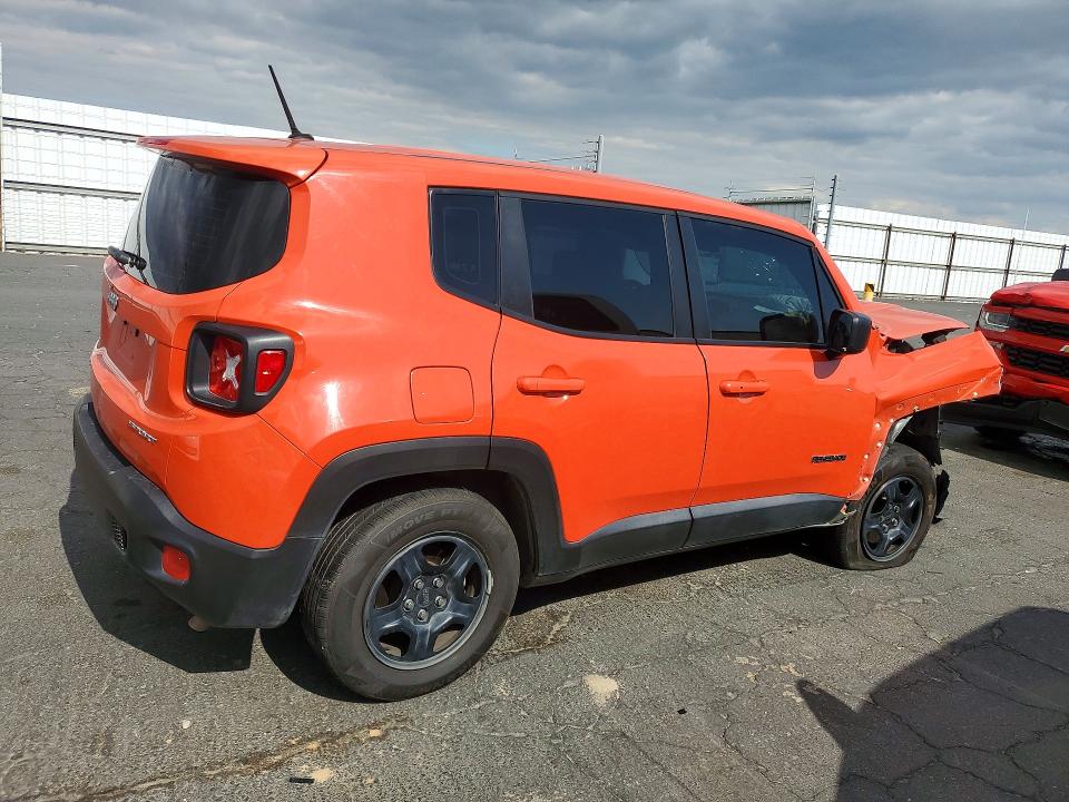55548866 :رقم المزاد ، ZACCJBAT8GPD79655 vin ، 2016 Jeep Renegade مزاد بيع