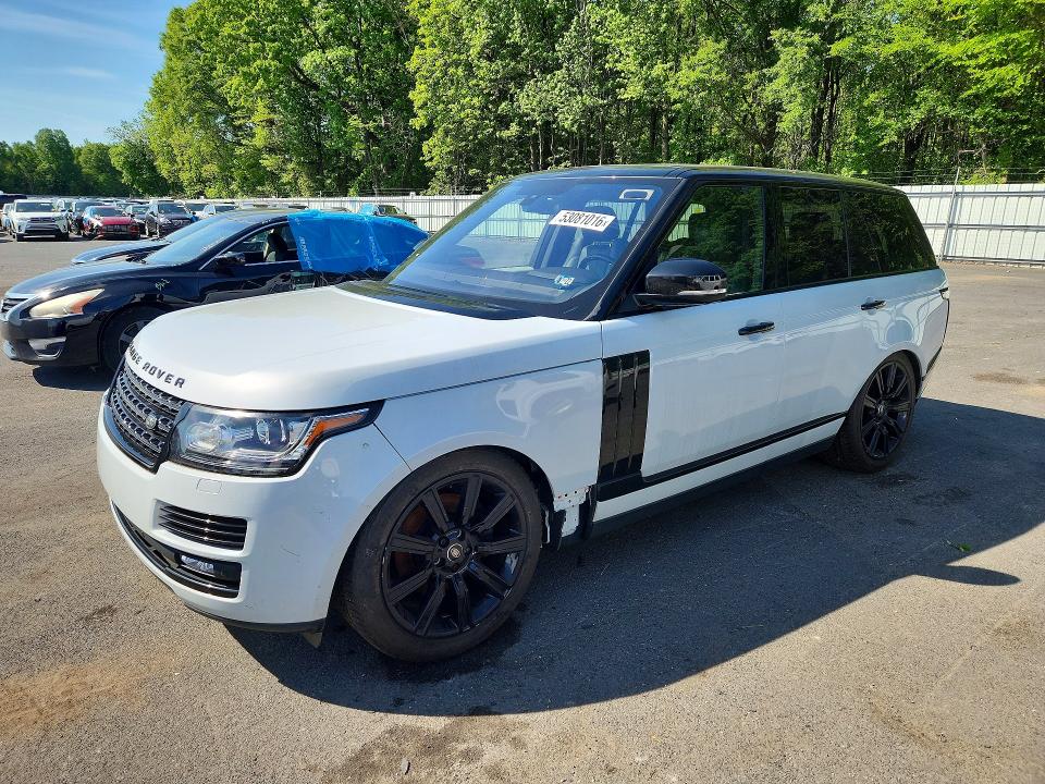 Aukcja sprzedaży 2016 Land Rover Range Rover, vin: SALGS2KF9GA246581, numer aukcji: 53081016