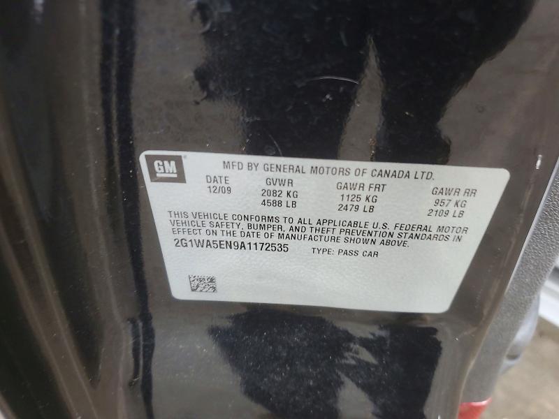 2013 Chevrolet Impala მანქანა იყიდება აუქციონზე, vin: 2G1WC5E33D1212685, აუქციონის ნომერი: 55532096