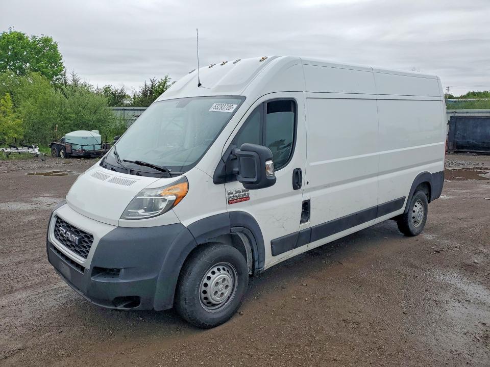 2021 Ram Promaster 2500 მანქანა იყიდება აუქციონზე, vin: 3C6LRVDG0ME516418, აუქციონის ნომერი: 53293706
