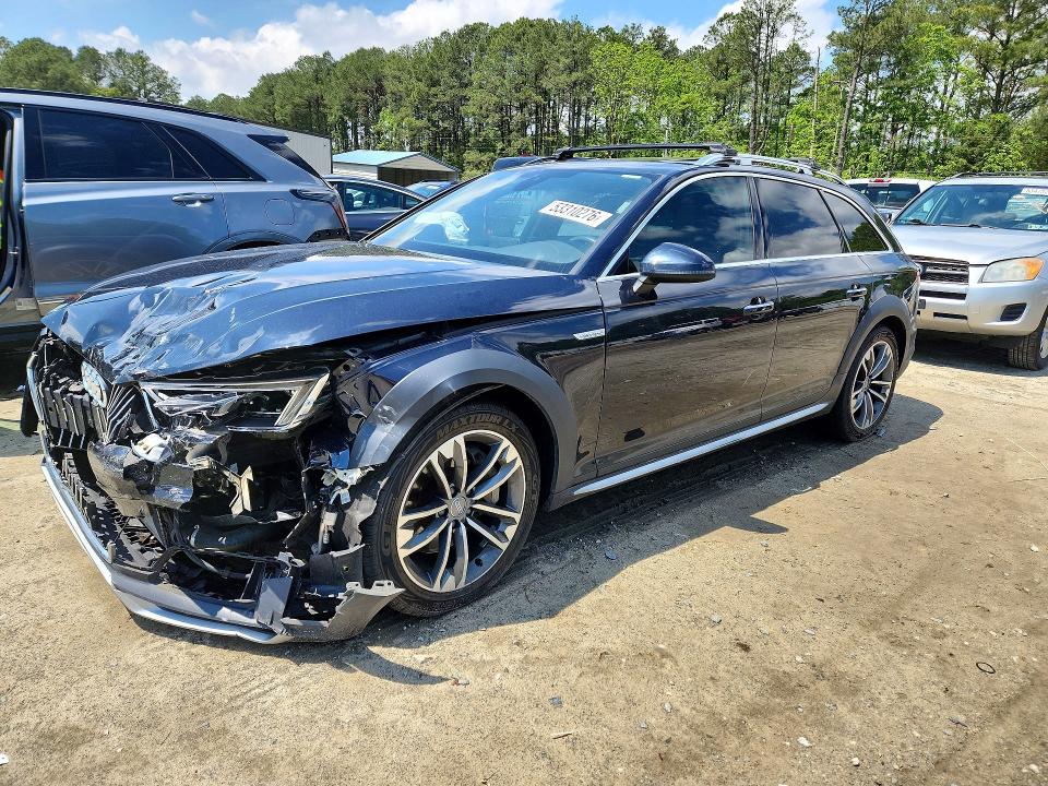 2018 Audi A4 Allroad მანქანა იყიდება აუქციონზე, vin: WA18NAF43JA006157, აუქციონის ნომერი: 53310276