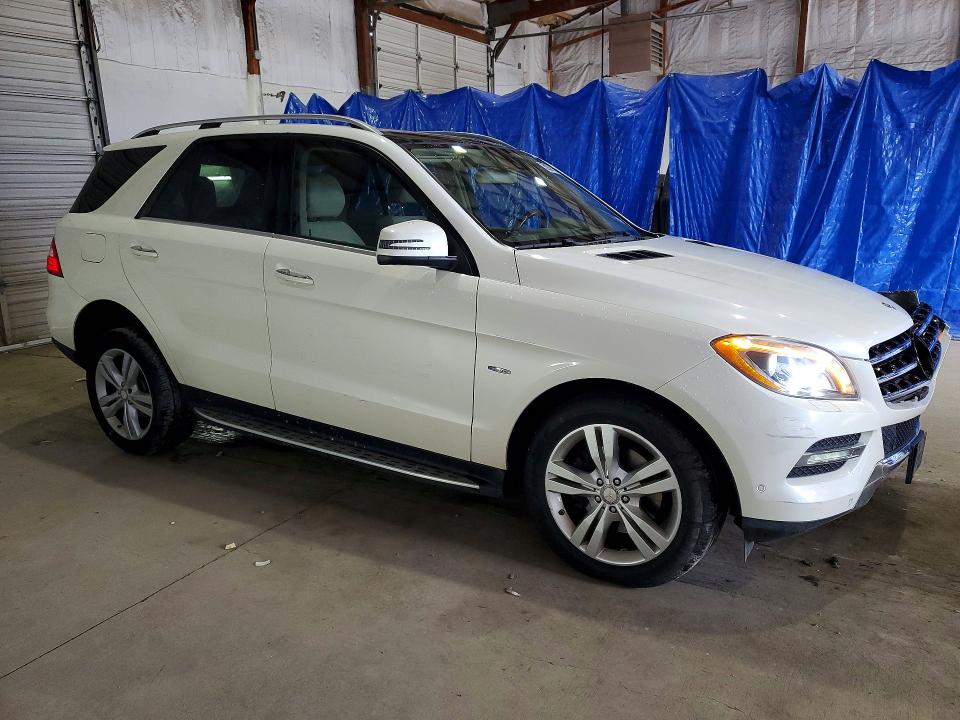 Aukcja sprzedaży 2012 Mercedes-benz Ml, vin: 4JGDA2EB9CA062981, numer aukcji: 52078896