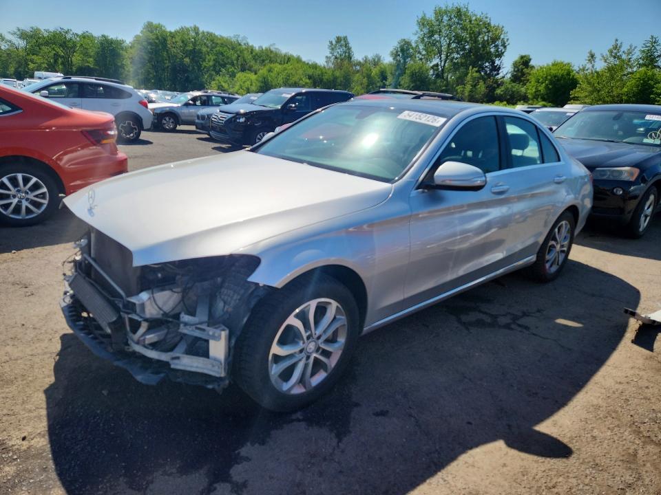 Auction sale of the 2015 Mercedes-benz C, vin: 55SWF4KB0FU030879, lot number: 54152126
