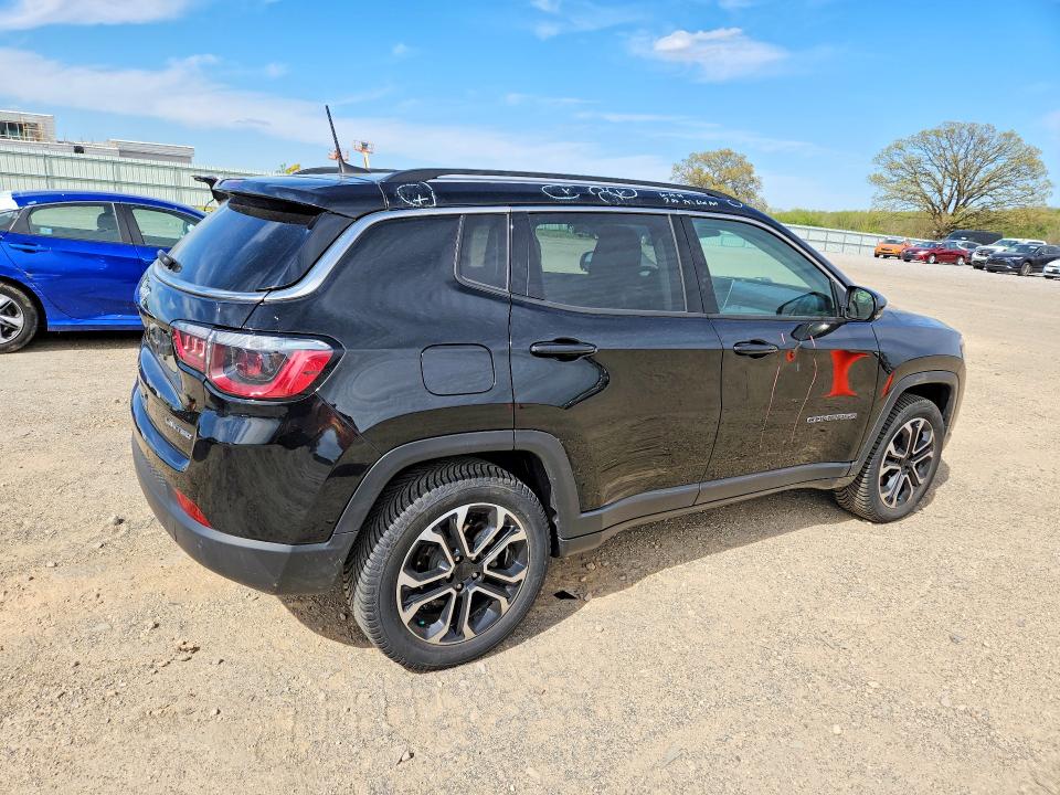 Aukcja sprzedaży 2022 Jeep Compass, vin: 3C4NJDCB0NT104991, numer aukcji: 52454516