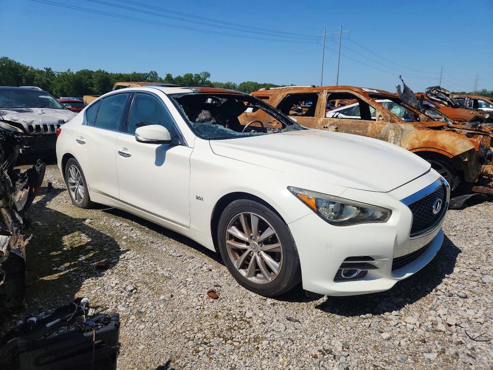 2017 Infiniti Q50 მანქანა იყიდება აუქციონზე, vin: JN1EV7AP7HM736906, აუქციონის ნომერი: 53639366