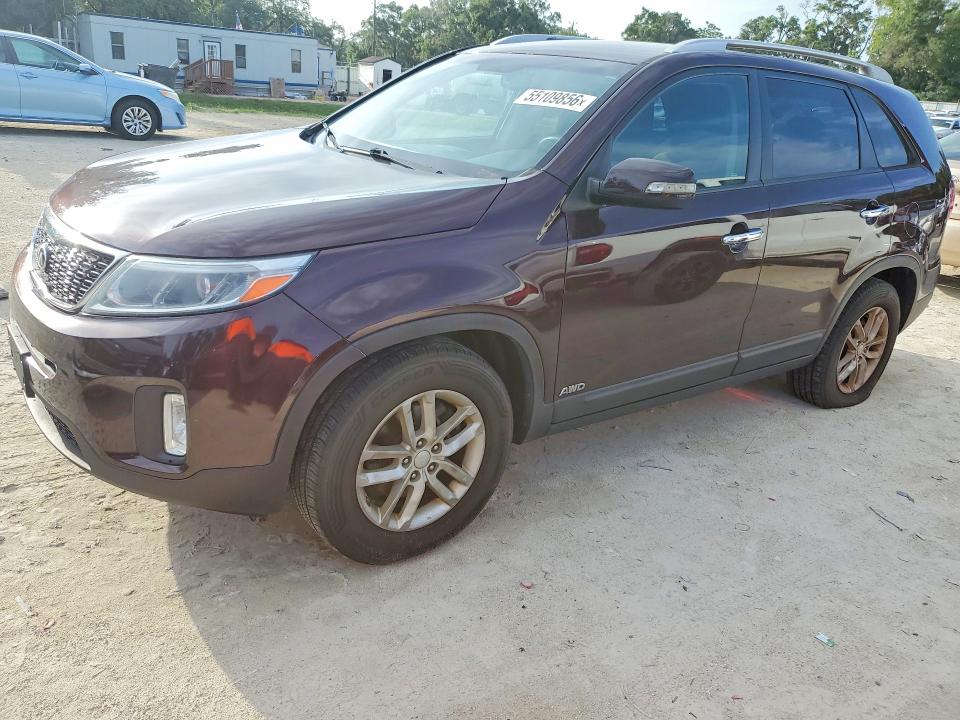 55109856 :رقم المزاد ، 5XYKTCA60FG585752 vin ، 2015 Kia Sorento مزاد بيع
