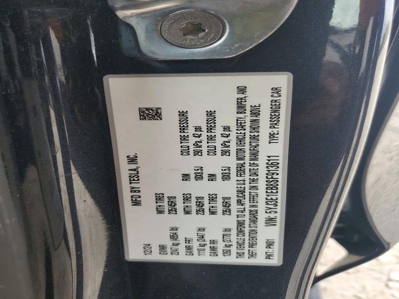 Продаж на аукціоні авто 2025 Tesla Model 3, vin: 5YJ3E1EB8SF913611, номер лоту: 53784416