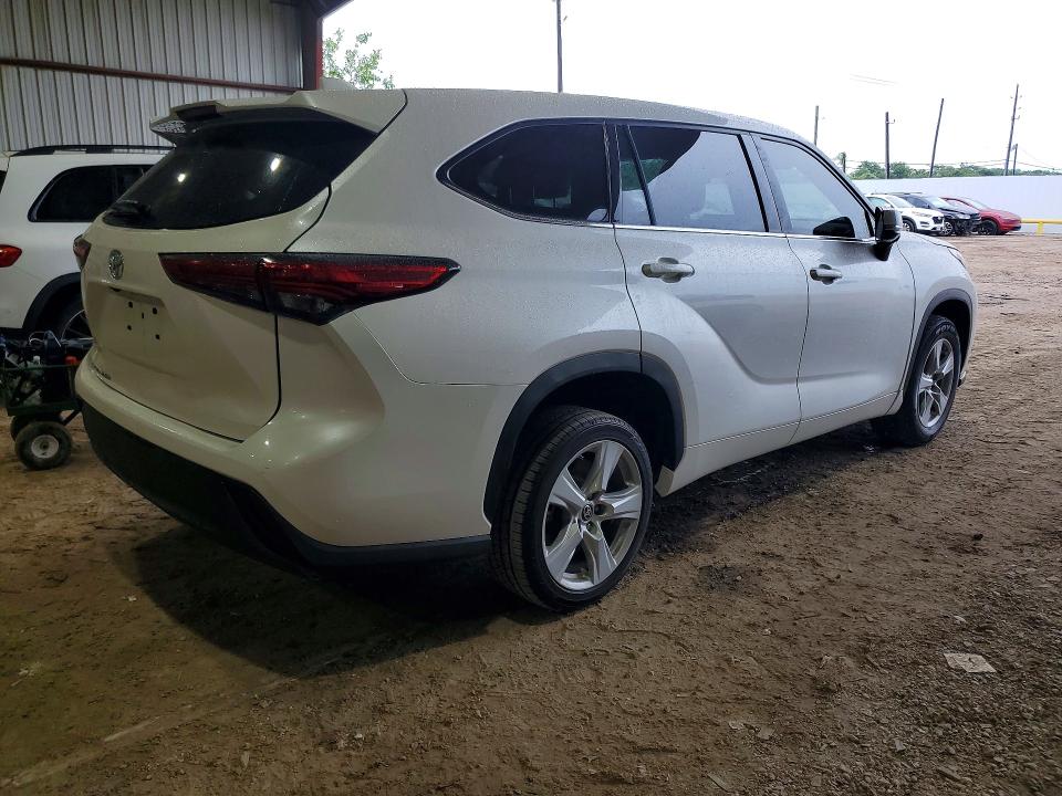 2021 Toyota Highlander მანქანა იყიდება აუქციონზე, vin: 5TDCZRAH6MS058483, აუქციონის ნომერი: 54013876