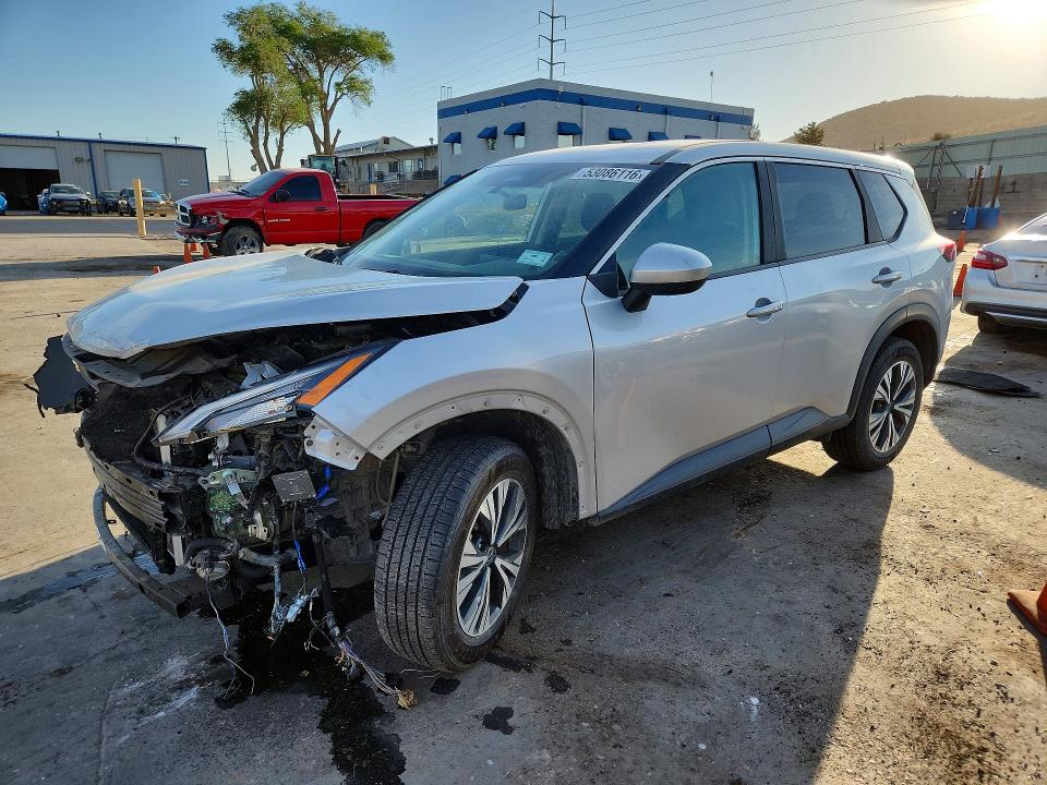 53086116 :رقم المزاد ، 5N1BT3BB9PC786563 vin ، 2023 Nissan Rogue مزاد بيع