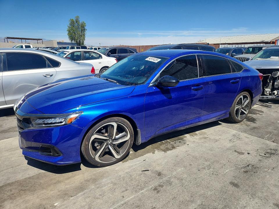 Aukcja sprzedaży 2021 Honda Accord, vin: 1HGCV1F45MA113216, numer aukcji: 54910426