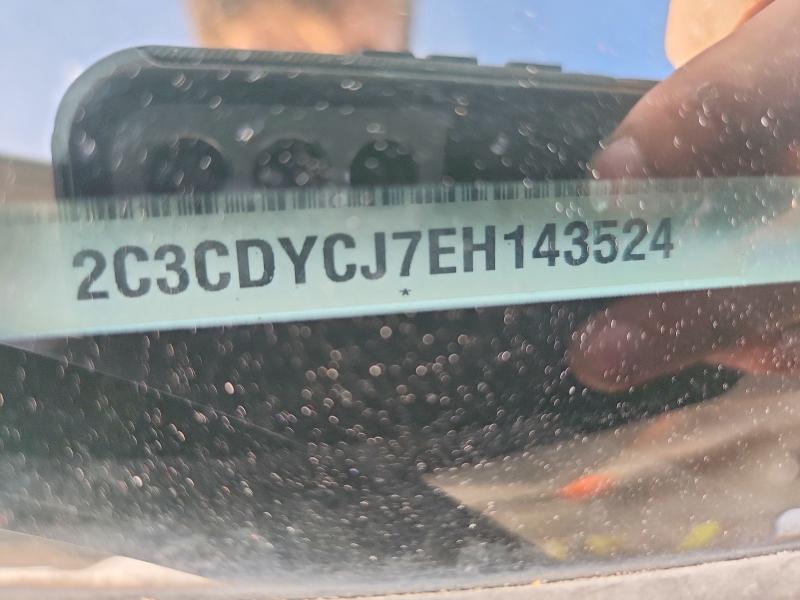 Продажа на аукционе авто 2014 Dodge Challenger, vin: 2C3CDYCJ7EH143524, номер лота: 55400686