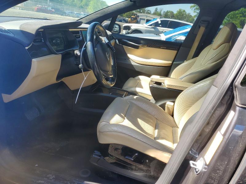 2016 Tesla Model X მანქანა იყიდება აუქციონზე, vin: 5YJXCBE25GF004214, აუქციონის ნომერი: 52894306