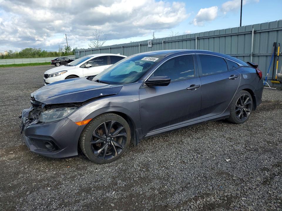 2019 Honda Civic მანქანა იყიდება აუქციონზე, vin: 2HGFC2F80KH025569, აუქციონის ნომერი: 53715006