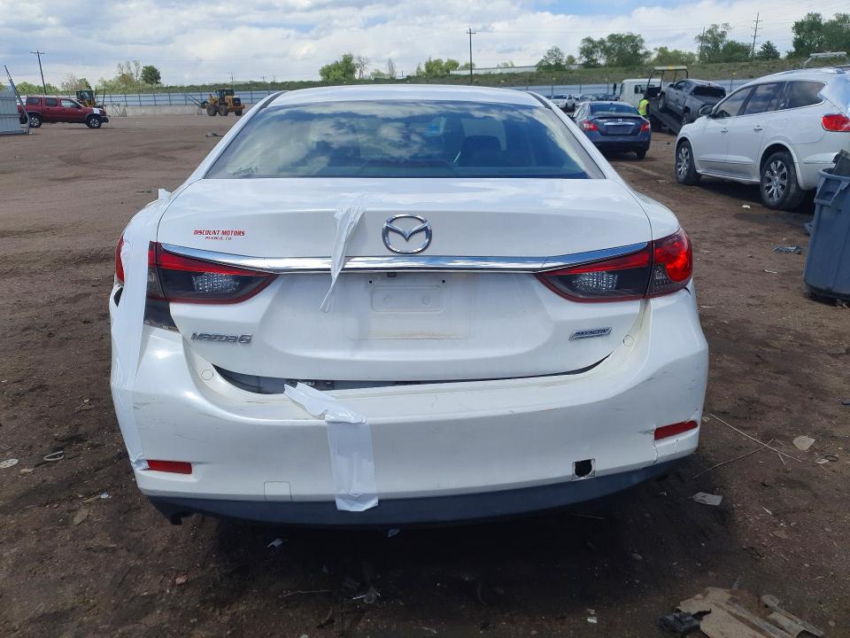 2016 Mazda 6 მანქანა იყიდება აუქციონზე, vin: JM1GJ1U50G1480505, აუქციონის ნომერი: 54684086