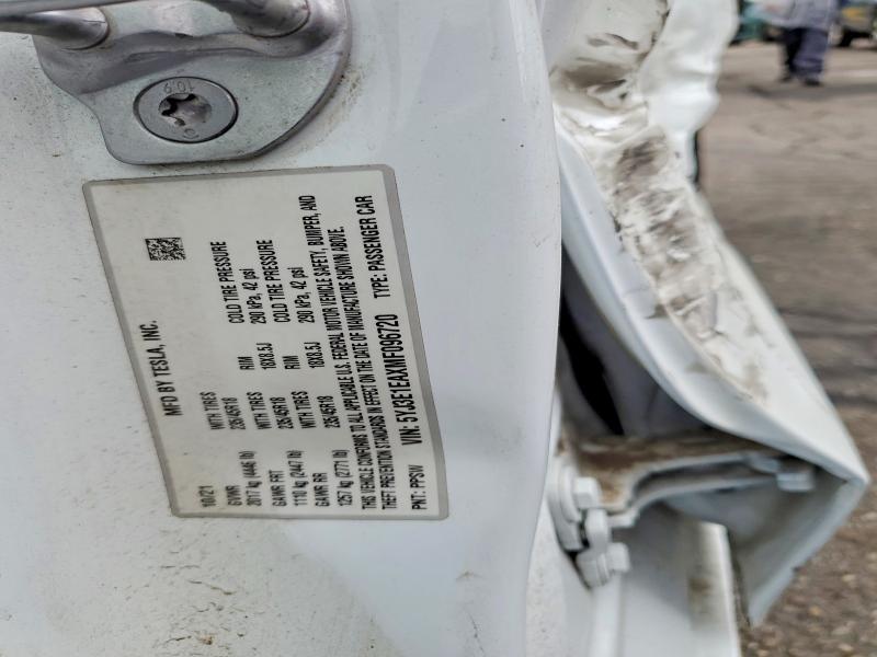 Продажа на аукционе авто 2021 Tesla Model 3, vin: 5YJ3E1EAXMF096720, номер лота: 55092926