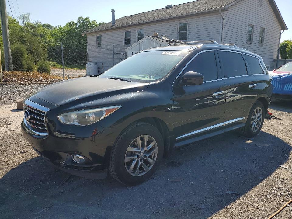 2014 Infiniti Qx60 მანქანა იყიდება აუქციონზე, vin: 5N1AL0MM6EC534646, აუქციონის ნომერი: 53870616