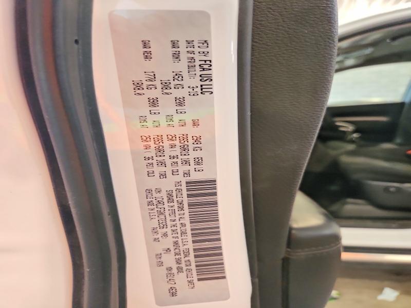 Продажа на аукционе авто 2019 Dodge Durango, vin: 1C4RDJFG0KC723256, номер лота: 53627156