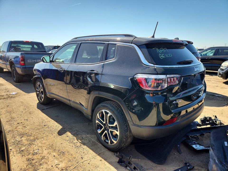 2022 Jeep Compass მანქანა იყიდება აუქციონზე, vin: 3C4NJDCB8NT165330, აუქციონის ნომერი: 51697016