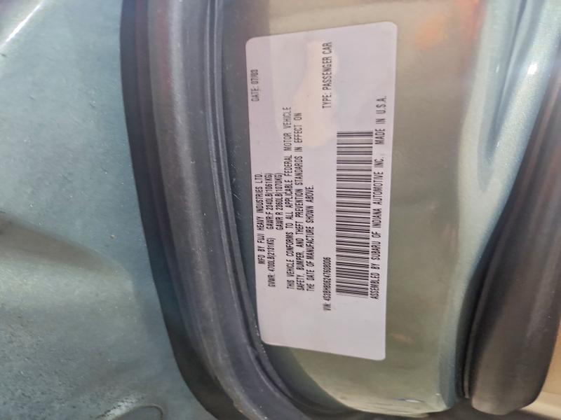 Продаж на аукціоні авто 2004 Subaru Legacy, vin: 4S3BH806247608006, номер лоту: 53542596