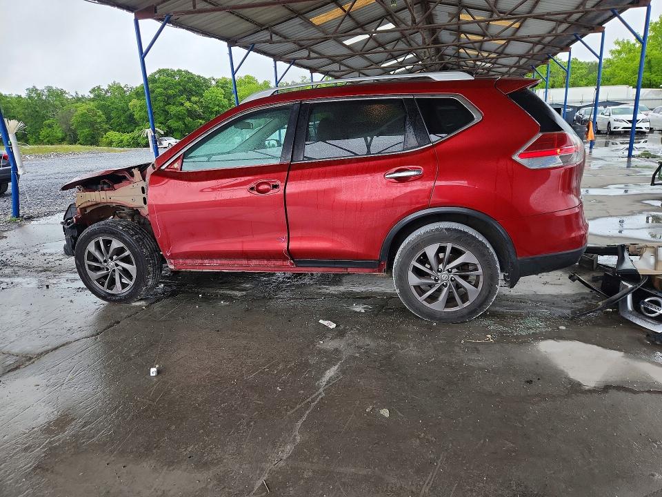 52548336 :رقم المزاد ، 5N1AT2MV6GC916697 vin ، 2016 Nissan Rogue مزاد بيع