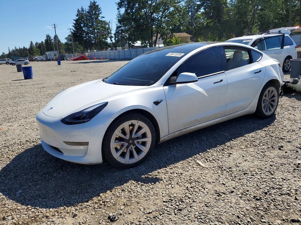 Aukcja sprzedaży 2021 Tesla Model 3, vin: 5YJ3E1EAXMF978079, numer aukcji: 53411976