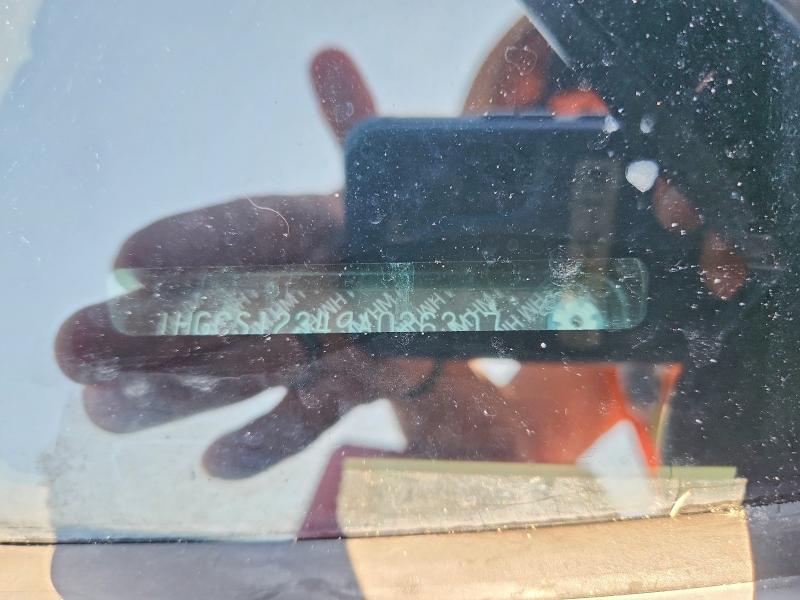 2009 Honda Accord მანქანა იყიდება აუქციონზე, vin: 1HGCS12349A026307, აუქციონის ნომერი: 54764536