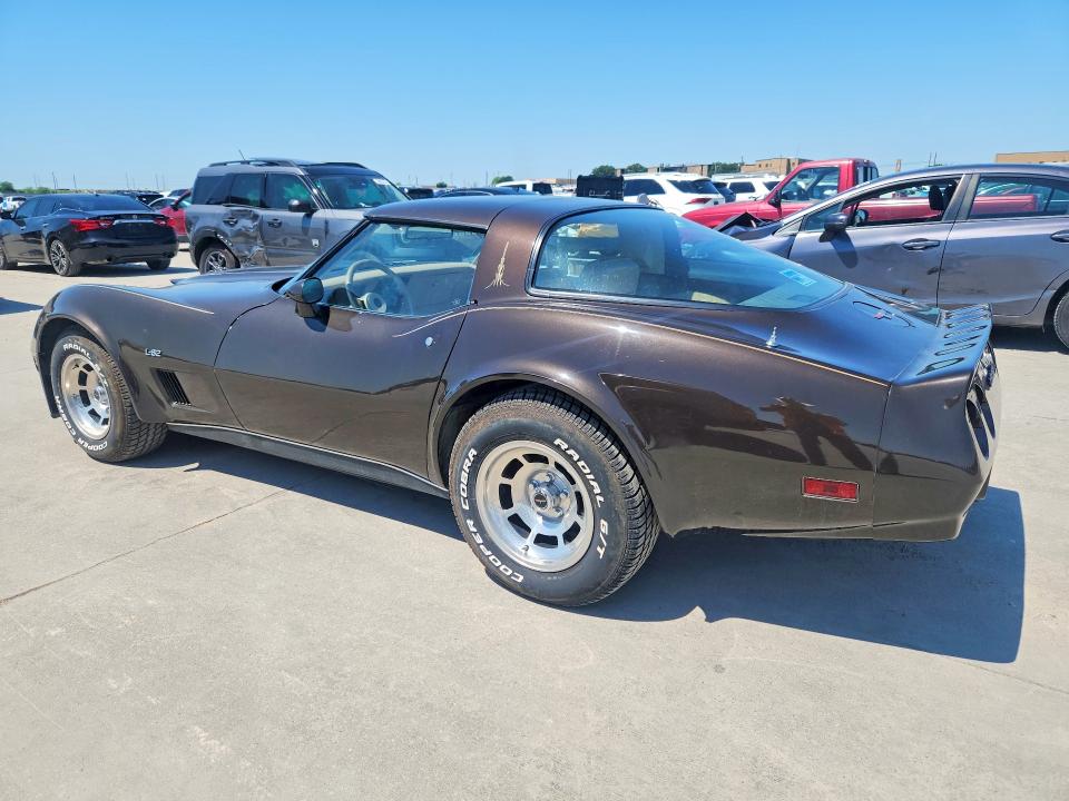 1980 Chev Corvette მანქანა იყიდება აუქციონზე, vin: 1Z876AS424046, აუქციონის ნომერი: 53722866