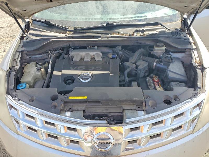 2005 Nissan Murano მანქანა იყიდება აუქციონზე, vin: JN8AZ08W65W404822, აუქციონის ნომერი: 52099616