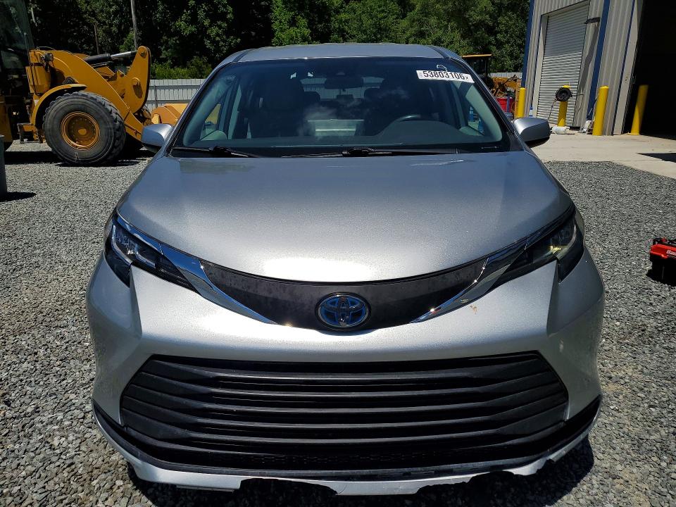 2022 Toyota Sienna მანქანა იყიდება აუქციონზე, vin: 5TDKRKEC9NS115746, აუქციონის ნომერი: 53803106