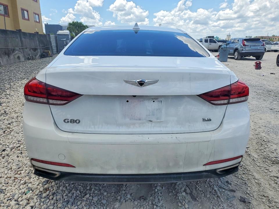 2019 Genesis G80 მანქანა იყიდება აუქციონზე, vin: KMTFN4JE5KU320148, აუქციონის ნომერი: 53899636