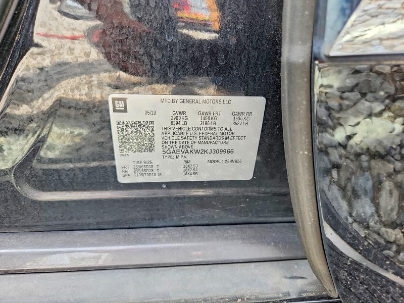 Aukcja sprzedaży 2019 Buick Enclave, vin: 5GAEVAKW2KJ309966, numer aukcji: 55028846