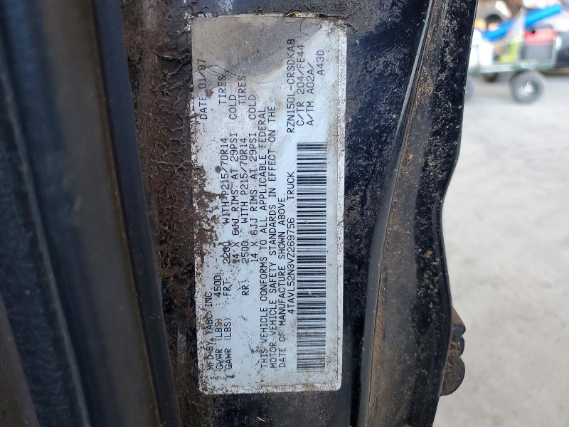 Продаж на аукціоні авто 1997 Toyota Tacoma, vin: 4TAVL52N3VZ269756, номер лоту: 55350516