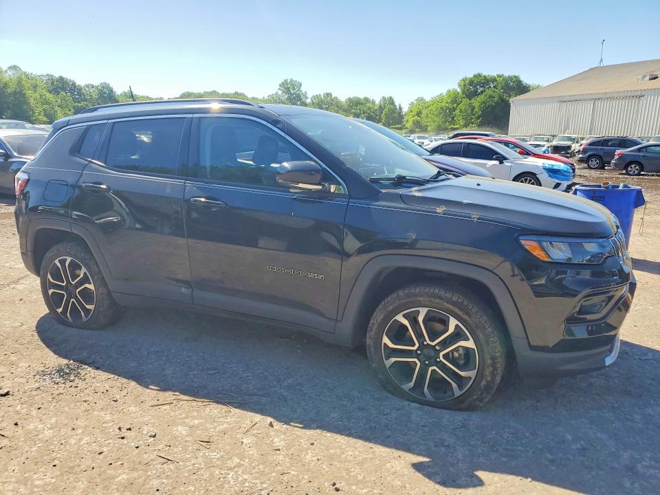 2022 Jeep Compass მანქანა იყიდება აუქციონზე, vin: 3C4NJDCB6NT152477, აუქციონის ნომერი: 55122126