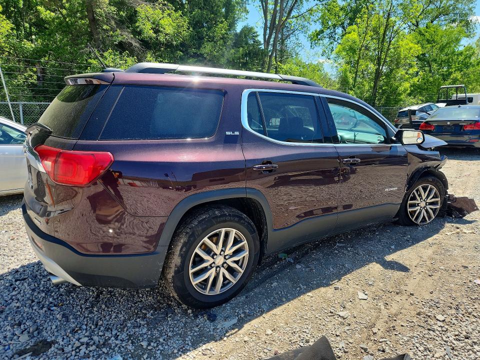 54561646 :رقم المزاد ، 1GKKNSLS6HZ259557 vin ، 2017 Gmc Acadia مزاد بيع