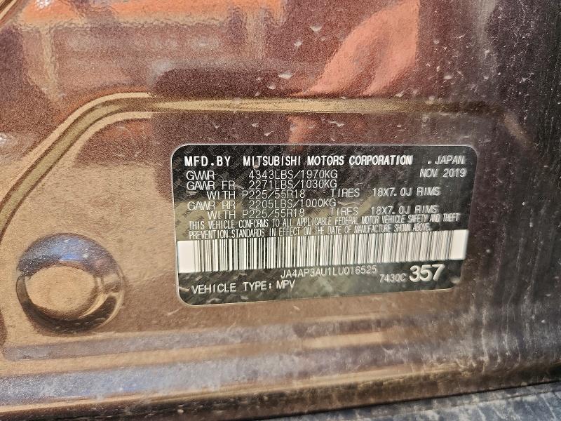 Aukcja sprzedaży 2020 Mitsubishi Outlander Sport, vin: JA4AP3AU1LU016525, numer aukcji: 55242426