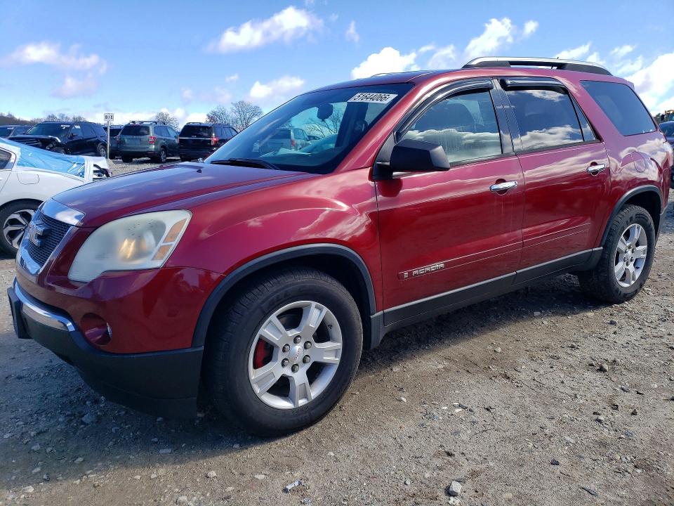 51644066 :رقم المزاد ، 1GKEV13728J282819 vin ، 2008 Gmc Acadia مزاد بيع